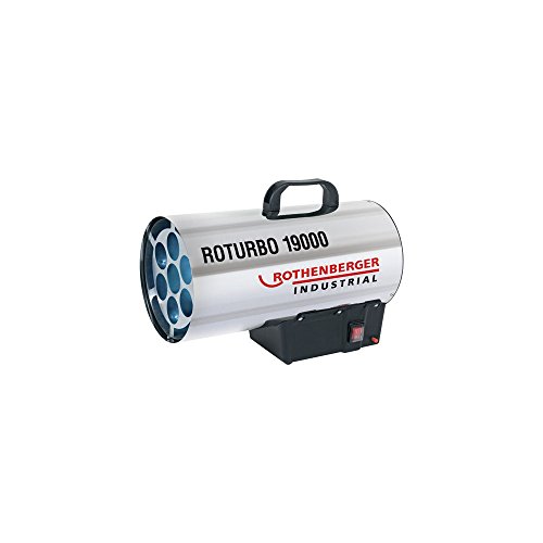 Rothenberger Industrial 1500000165 Roturbo 19000 Générateur d’air chaud chauffage gaz, Gris