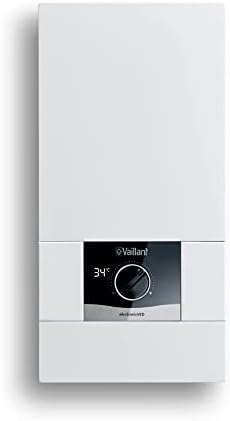 Vaillant Chauffe-eau électronique, VED E 27/8, résistant à la pression, 27 kW, 400 V, température de sortie précise, réglable en continu, affichage numérique, 0010023780, [Classe énergétique A]