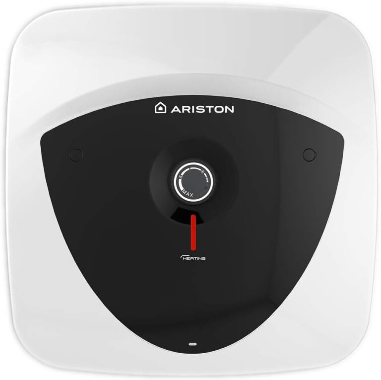 Ariston ANDRIS LUX – Chauffe-eau électrique sur Évier 30 litres – Puissance 2000W – Compact, facile à utiliser – Conçu et fabriqué pour être installé en France