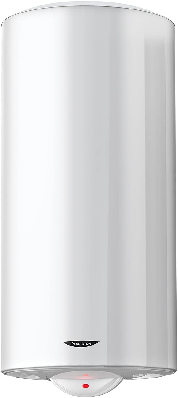 Ariston Sagéo Chauffe eau électrique vertical mural 150 litres diamètre 530 mm – Résistance stéatite – Conçu et fabriqué pour être installé en France