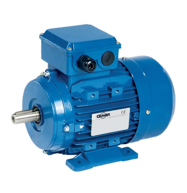 MOTEUR ÉLECTRIQUE CEMER TRIPHASIQUE 1500 RPM 230/400 V 0,25 KW / 0,33 CV B3 PIEDS Taille 71 Ø Axe 14 mm