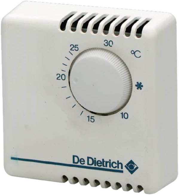 Thermostat dAmbiance Filaire Contact sec On-Off AD 140 De Dietrich Compatible toutes chaudières