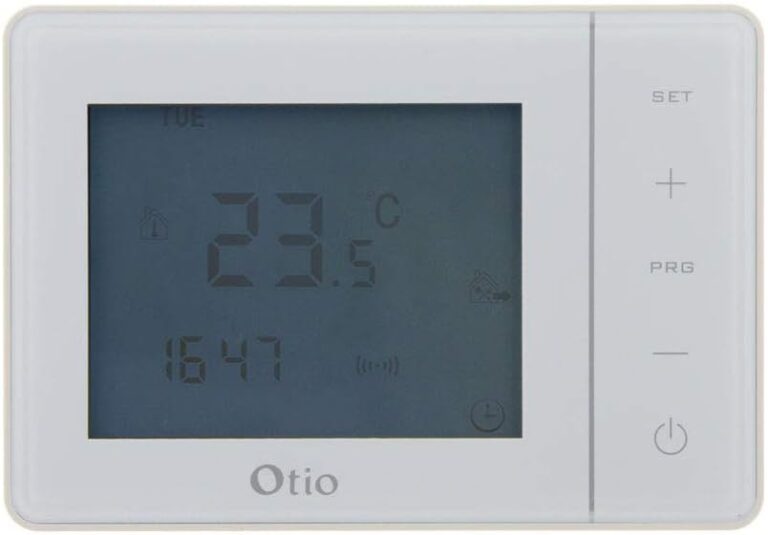 Thermostat programmable Filaire Blanc – Otio